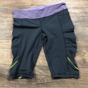 Lululemon bike shorts in great condition size 8